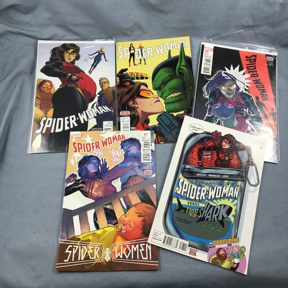 Spider-Woman Marvel Comics Lot of 11 #2 3 6-13 16 Assorted Issues 2016 Series - Picture 3 of 5
